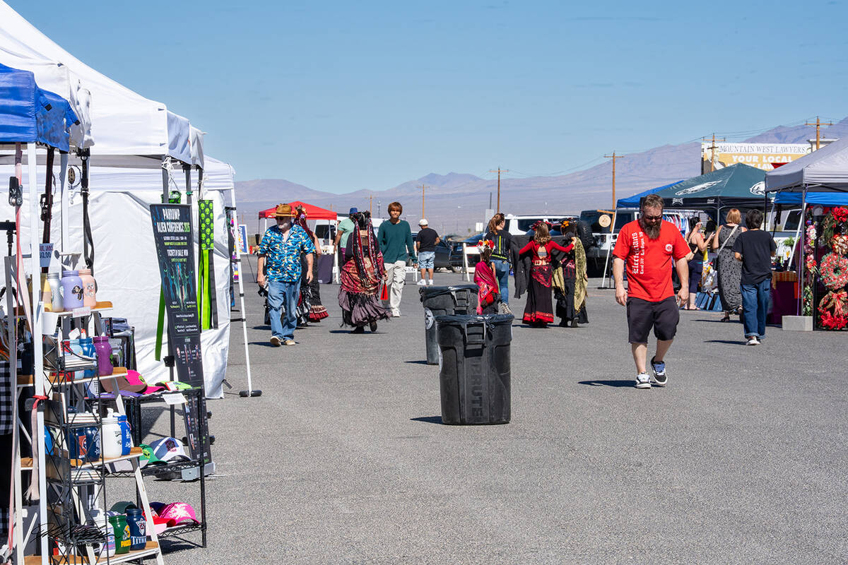 Held outside the Bob Ruud Community Center, the Crafts in Cars Street Fair featured approximate ...