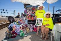 Sharon Stacks (left) and Denise Souder (right) organized the first-ever Crafts in Cars Street F ...