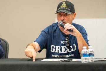 Anthony Greco is running for Nye County commissioner, District 4. “The government is too big, ...