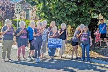 Soroptimist International Pahrump Valley is marking Breast Cancer Awareness Month with special ...