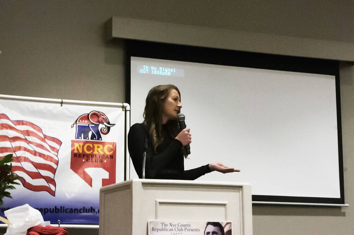 Republican nominee for clerk Kayla Ball, who will appear unopposed on the general election ball ...