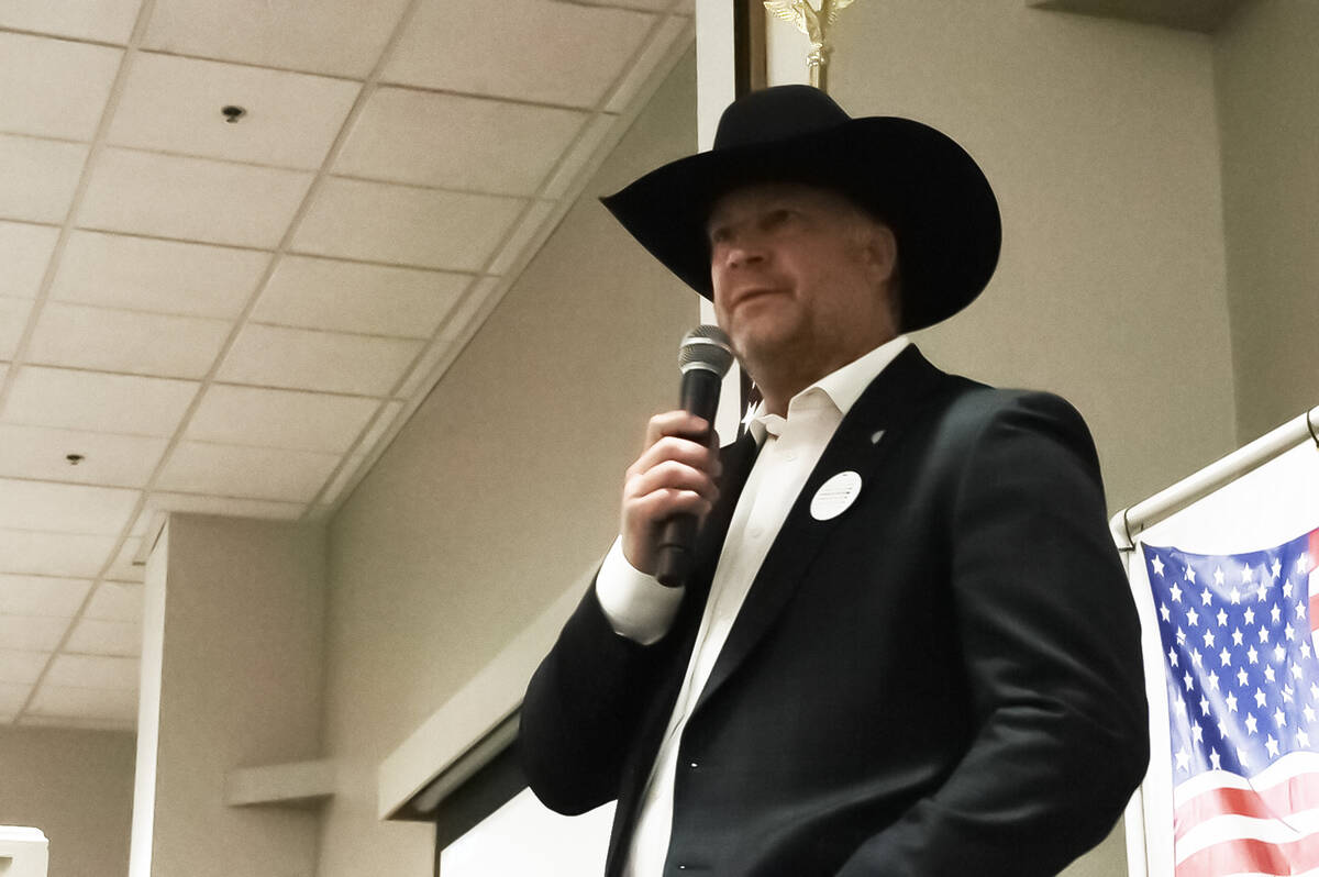 Cody Whipple, the Republican nominee in this year's race for Nevada’s 4th Congressional Distr ...