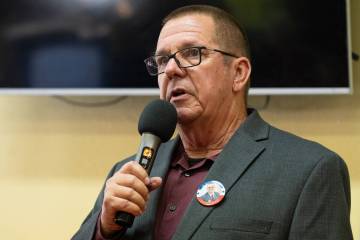 Joe McGill (John Clausen/Pahrump Valley Times file)