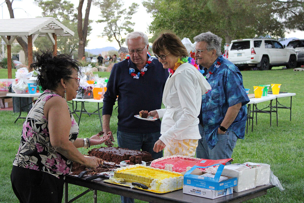 Attendees of the ACORN Luau were treated to traditional Hawaiian fare, included a selection of ...