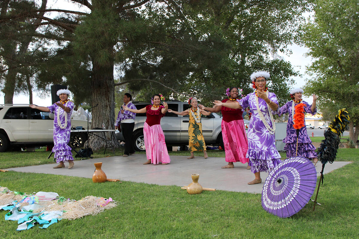The 2026 ACORN Luau. (Robin Hebrock/Pahrump Valley Times)