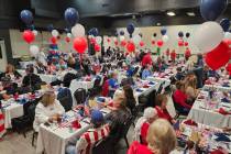 The Saddle West Showroom was a sea of red, white and blue the night of October 11 as the Rotary ...