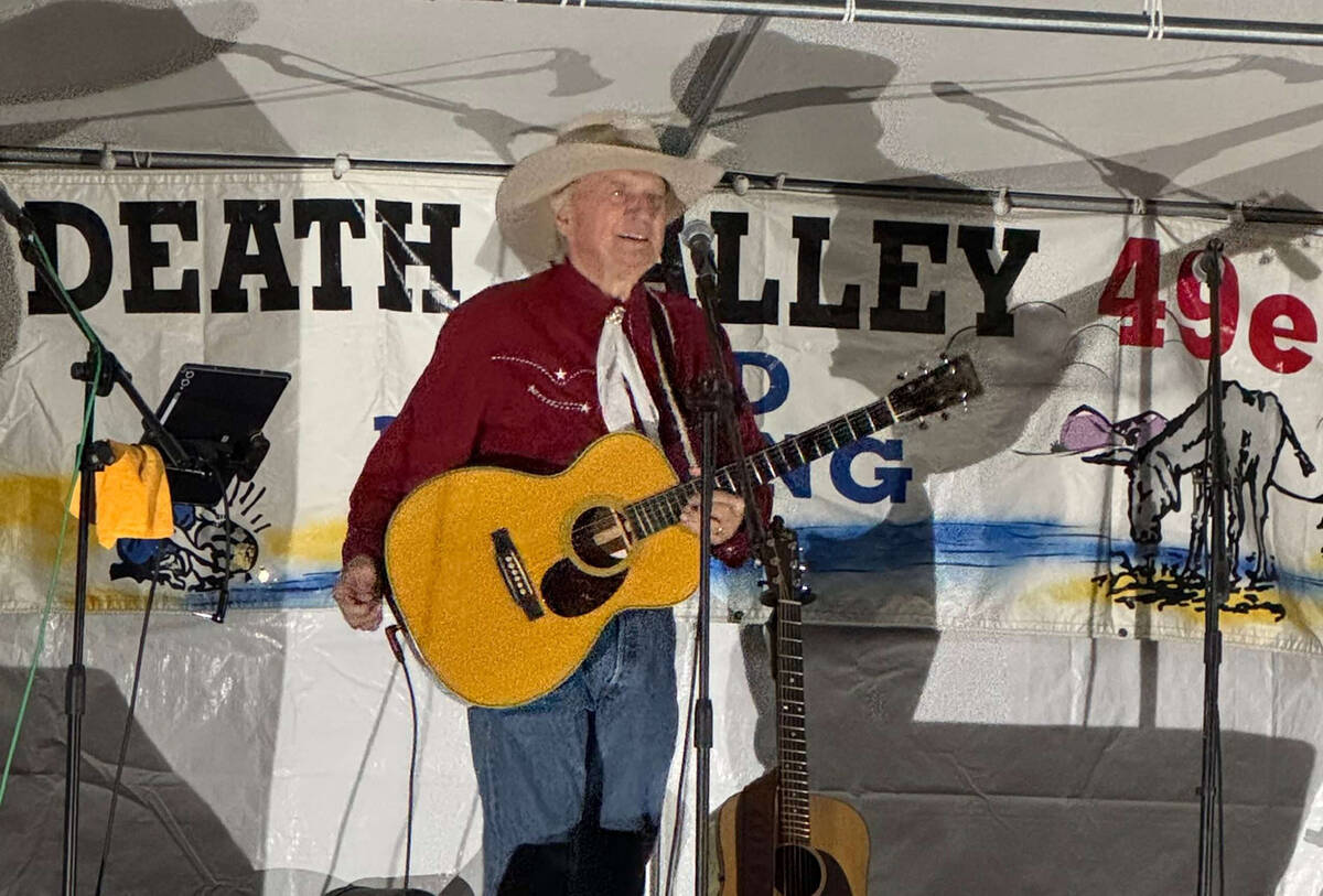 The Death Valley '49ers’ encampment this year will begin on Oct. 29 and end on Nov. 1. (Death ...