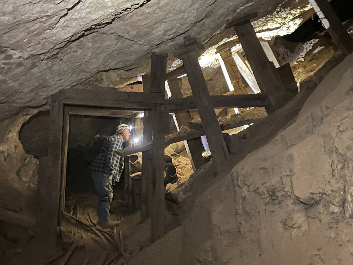 Tecopa Mines is operated and renovated by volunteers. Funds from the property's tours help supp ...