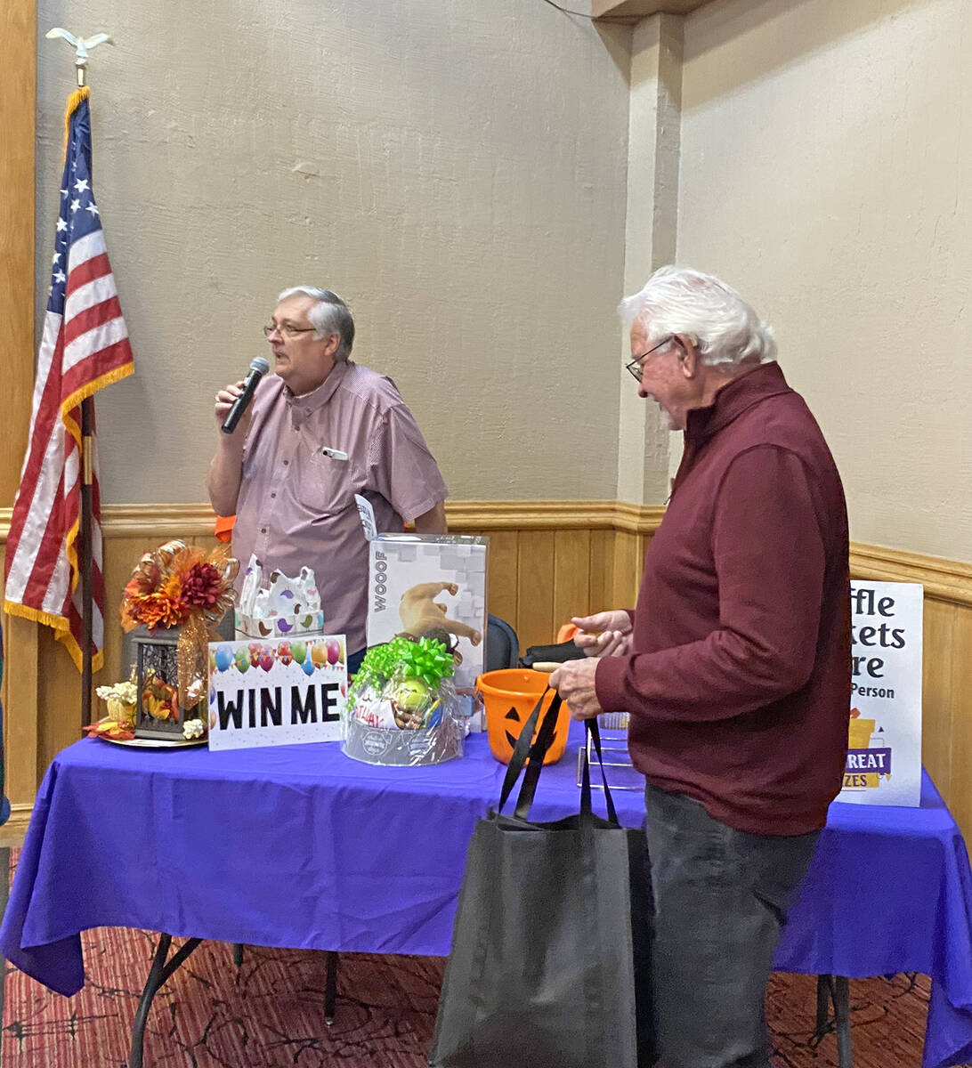 Daniel Grevich, left, is the owner and publisher of Over the Hump Saver, which has put on the H ...