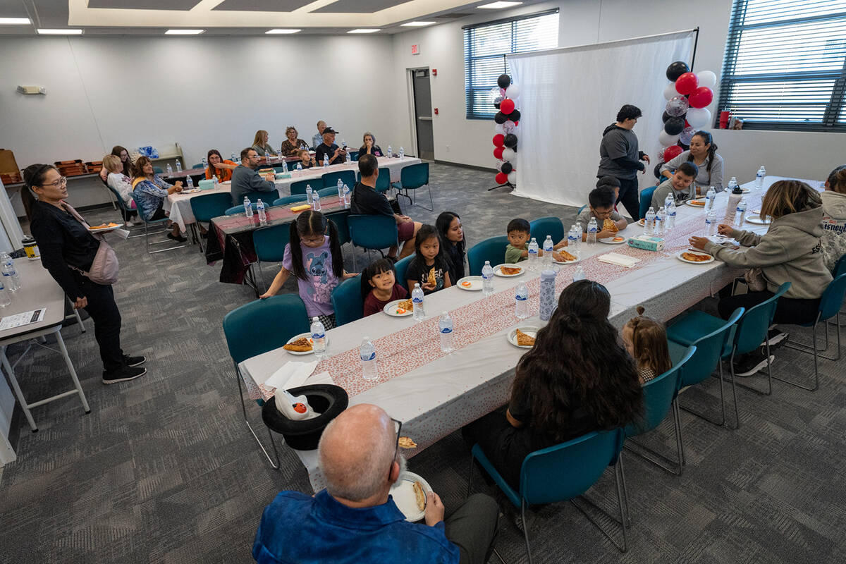 A public grant celebration was held at the Pahrump Community Library on Saturday, Oct. 24. Many ...
