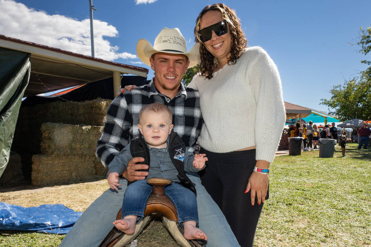 Plenty of friendly families are always found at Pumpkin Days each year. (John Clausen/Pahrump V ...