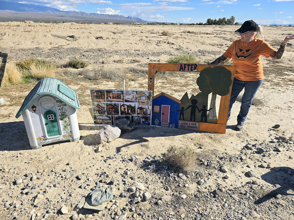Pahrump Vacant Land Owners Founder Patricia Robb organized the Resurrecting Pahrump's Zombie Lo ...